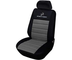 WOLTU 1 pièce Housse de siège de Voiture Universelle,Noir Gris