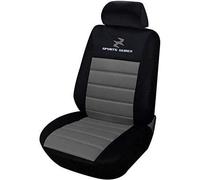 WOLTU 1 pièce Housse de siège de Voiture Universelle,Noir Gris AS7255