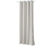 WOLTU 1 pièce Rideau occultant à œillets pour fenêtre Porte Thermique Isolant 135x175cm Crème VH5879cm