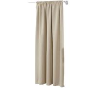 WOLTU 1 pièce Rideau occultant,pour Maison intérieure pour fenêtre et Porte Isolant Thermique,135x245cm,Sable VH5880sd