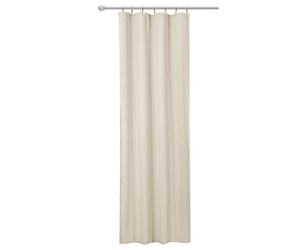 WOLTU 1PC Rideau Opaque Passe Tringle, Rideau occultant en Polyester, Isolation Thermique, Convient au Salon/à la Chambre à Coucher/à la bibliothèque, 135x245cm, Crème