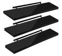 WOLTU Étagère Murale, Etagere Flottante deSHELF RG9484sz-3, | MDF, Convient aux Salons, Chambres, Salles de Bains, Entrées, Bureaux et à un Usage Décoratif
