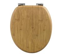 WOLTU Abattant WC Couvercle WC en Bois MDF Soft Close avec Frein de Chute pour Couvette en O Siège de Toilette Charnières