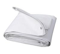 WOLTU Bâche de protection en polyéthylène, Bâche d’extérieur, Couverture de bateau,180g-m2, 3x4 m, Blanc