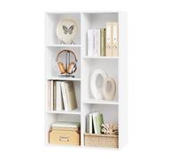 WOLTU Bibliothèque Blanche, Étagère de Rangement