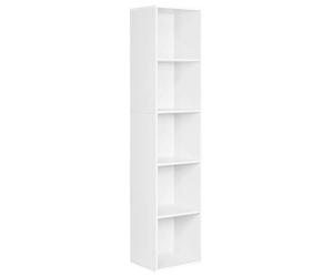 WOLTU Bibliothèque Colonne 5 Cubes 30x24x132cm