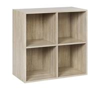 WOLTU Bibliothèque Étagère de Rangement, 59,6X29X59,8 cm