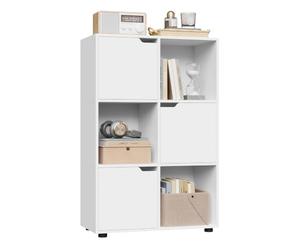 WOLTU Bibliothèque Étagère de Rangement, Meuble Cube 59,6x29x91cm