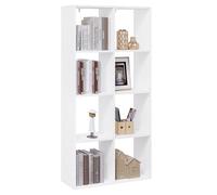 WOLTU Bibliothèque, Étagère Rangement à 4 Niveaux
