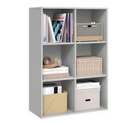 WOLTU Bibliothèque Étagère Rangement, avec 6 Cubes