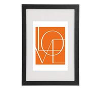 WOLTU Cadre Photo 21x29,7 cm A4 en Bois, Cadre pour Poster avec Passe Partout, Suspendre Horizontalement ou Verticalement, Décoration Murale ou sur Table, Noir