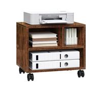 WOLTU Caisson de Bureau sur roulettes, Support d'Imprimante Mobile