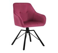 WOLTU Chaise de Salle à Manger Pivotante à 360°,Velour