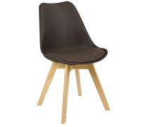 WOLTU Chaises de Salle à Manger,Brun
