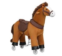 WOLTU Cheval à Bascule sur roulettes pour Enfants dès 3 Ans
