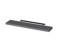 WOLTU Étagère Murale, Etagere Flottante deSHELF RG9316dgr, | MDF, Convient aux Salons, Chambres, Salles de Bains, Entrées, Bureaux et à un Usage Décoratif