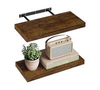 WOLTU Étagère Murale, Etagere Flottante deSHELF RG9368hov-2, | MDF, Convient aux Salons, Chambres, Salles de Bains, Entrées, Bureaux et à un Usage Décoratif