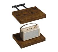 WOLTU Étagère Murale, Etagere Flottante deSHELF RG9371hov-2, | MDF, Convient aux Salons, Chambres, Salles de Bains, Entrées, Bureaux et à un Usage Décoratif