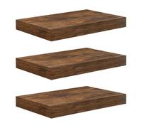 WOLTU Étagère Murale, Etagere Flottante deSHELF RG9371hov-3, | MDF, Convient aux Salons, Chambres, Salles de Bains, Entrées, Bureaux et à un Usage Décoratif