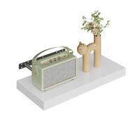 WOLTU Étagère Murale, Etagere Flottante deSHELF RG9477ws, | MDF, Convient aux Salons, Chambres, Salles de Bains, Entrées, Bureaux et à un Usage Décoratif