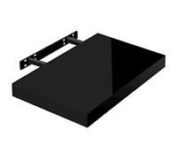 WOLTU Étagère Murale,Tablette Murale, Étagère Flottante, Étagère à Livres, CD DVD, Panneau de Bois, 40x22,9x3,8cm, Nior RG9476sz