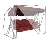 WOLTU Housse de protection imperméable pour Balancelles de jardin, en Polyéthylène, 150x215x150 cm, Transparent