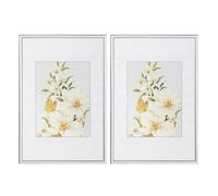 WOLTU Lot de 2 Cadre Photo A4 21x29,7cm avec Passe Partout Cadre et Plaque en Plastique, Cadre Poster pour Décoration Murale ou sur Table, Suspendre Horizontalement ou Verticalement, Argent