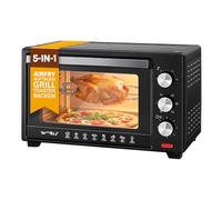 WOLTU Mini Four 32L avec Broche de Rôtisserie, 4 éléments chauffants