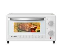 WOLTU Mini Four Électrique 10L, Petit Four à Pizza avec 4 Modes de Cuisson