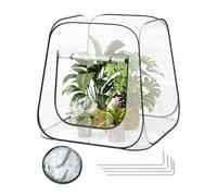 WOLTU Mini-Serre Popup, PVC Étanche, Transparent, 100x100x97cm | Humidité/Chaleur; Été/Hiver; Intérieur; Extérieur; Pour Plantes