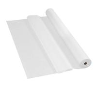 WOLTU Nappe Rouleau, Nappes Jetables Résistants à I'eau et aux Taches, Rouleaux de Nappes Non Tissées, Certifié Oeko-TEX, pour Fête Anniversaire 1,18x25m Blanc