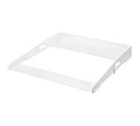 WOLTU Plan à Langer en MDF, Plateau pour Table à Langer, Commode à Langer Bébé, 70x75x10cm, Blanc W0ETT0230