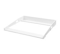 WOLTU Plan à langer en MDF pour commode 80x75x10 cm, plateau amovible pour table à langer, Blanc