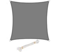 WOLTU Protection UV, auvent solaire rectangulaire, voile d'ombrage, protection solaire HDPE pour patio, jardin, camping, extérieur, couverture de piscine cream