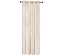 WOLTU Rideau Occultant à œillets en Velours, 140x225cm, Beige
