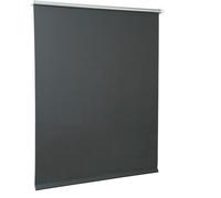 WOLTU Store Occultant Enrouleur sans Perçage, Rideau Opaque avec Revêtement d'argent, Protection Soleil, pour Fenêtre ou Porte, 80x210 cm [Largeur du Tissu: 76 cm], Anthracite