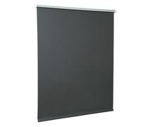 WOLTU Store Occultant Enrouleur sans Perçage, Rideau Opaque avec Revêtement d'argent, Protection Soleil, pour Fenêtre ou Porte, 95x160 cm [Largeur du Tissu: 91 cm], Anthracite