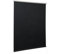 WOLTU Store Occultant Enrouleur sans Perçage, Rideau Opaque avec Revêtement d'argent, Protection Soleil, pour Fenêtre ou Porte, 70x210 cm [Largeur du Tissu: 66 cm], Noir