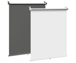 WOLTU Store Enrouleur Occultant sans Perçage, Store Opaque et Thermique sans Fil, Protection Solaire et Intimité, pour Salle de Bain, Cuisine, Chambre, 80x150 cm, Blanc