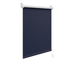 WOLTU Store Occultant Enrouleur sans Perçage, 110x160 cm, Bleu