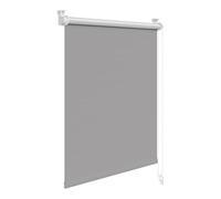 WOLTU Store Occultant Enrouleur sans Perçage, 120x120 cm, Gris