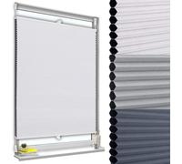 WOLTU Store Plissé Nid d'abeille sans Perçage, Occultant, 115x130 cm
