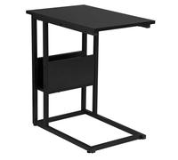 WOLTU Table D'appoint Table Basse 55x36x59.5 cm Bout de canapé Salon chambre Noir
