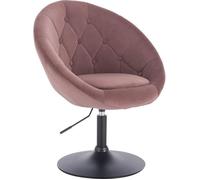 WOLTU Tabouret Bar Réglable en Hauteur, Tabouret de Bar en Similicuir, Rose