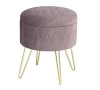 WOLTU Tabouret Pouf avec Espace de Rangement 31,5 x35cm