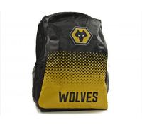 Wolverhampton Wanderers FC - Sac à dos, avec dégradé de couleurs SG21962 (taille unique) (Noir/Jaune)