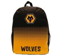 Wolverhampton Wanderers FC - Sac à dos, avec dégradé de couleurs TA9592 (taille unique) (Noir/Jaune)