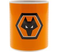 Wolverhampton Wanderers FC - Tasse à café TA10605 (Taille unique) (Orange/Noir)