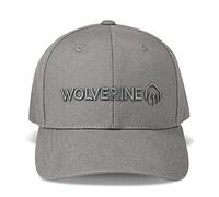WOLVERINE Casquette snapback standard avec logo brodé, gris
