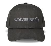 Wolverine Work Hat | Adjustable | Rugged | Durable | Comfort | Workwear | Cotton Canvas Capuchon, Logo brodé-Noir, Taille Unique Mixte Adulte